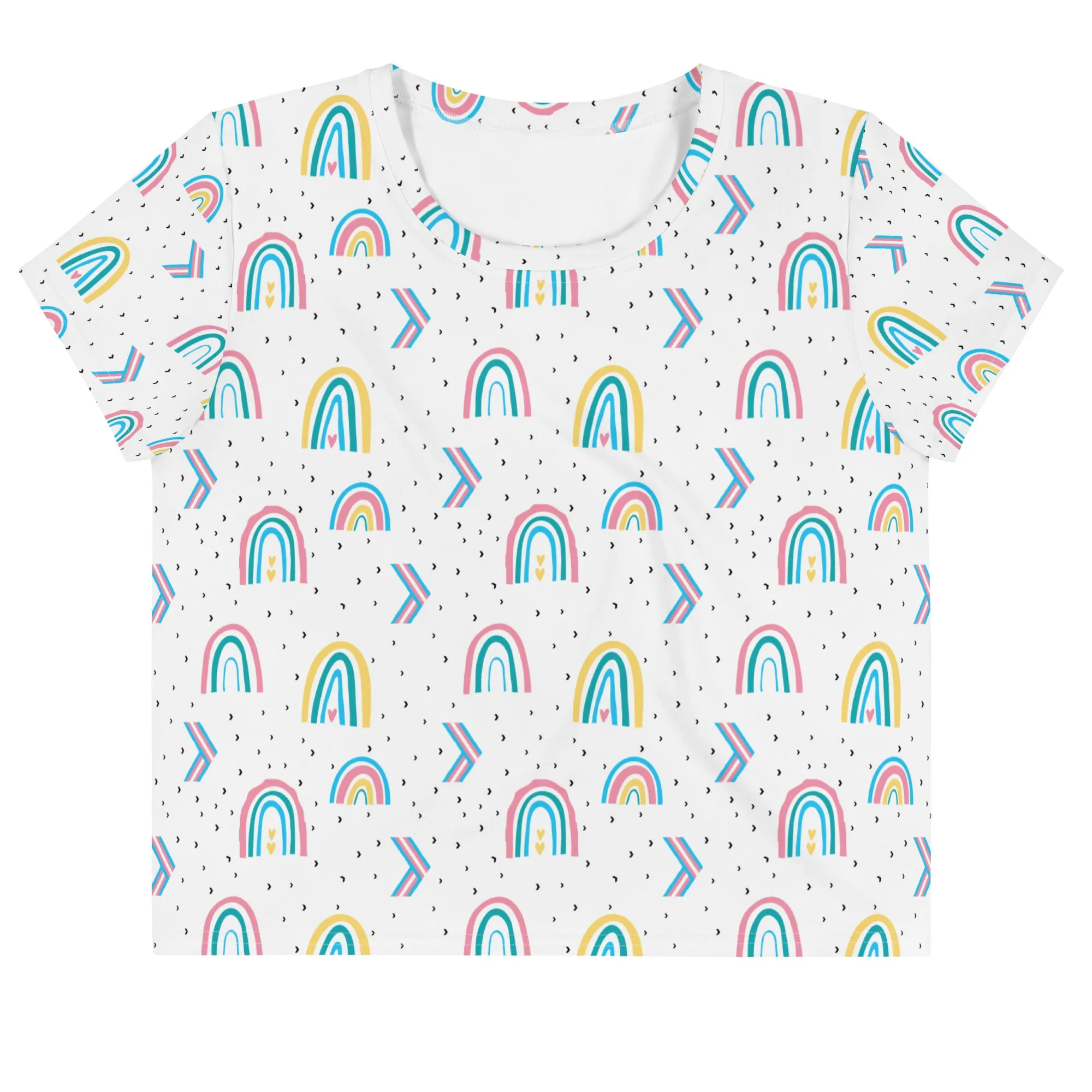 All Over Pride Rainbow Crop