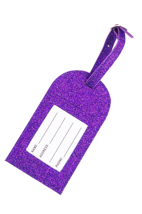 Amethyst Rebel Level Luggage Tag