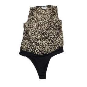 Animal Print Bodysuit Clothes Mentor, Size M