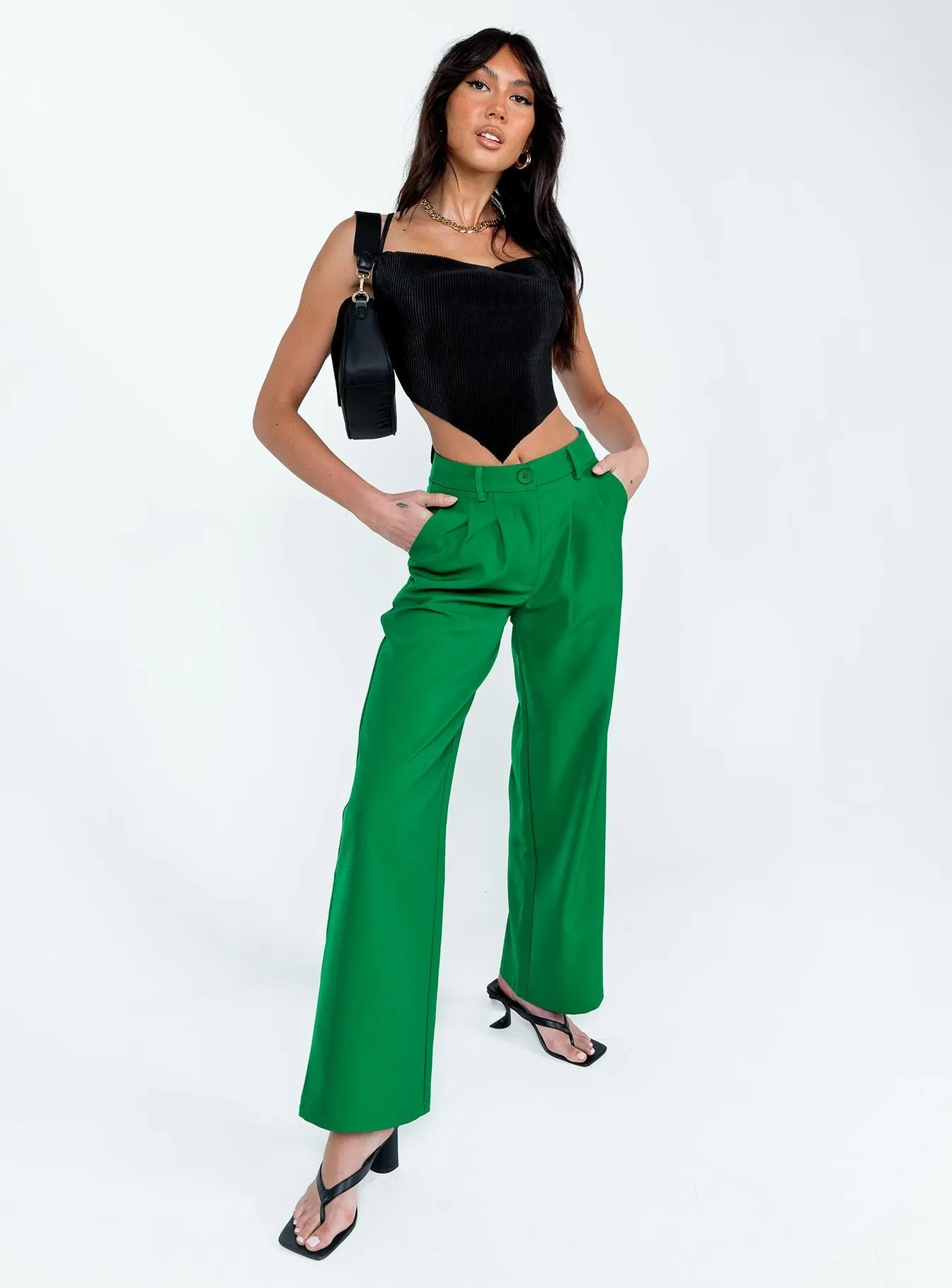 Archer Pants Apple Green