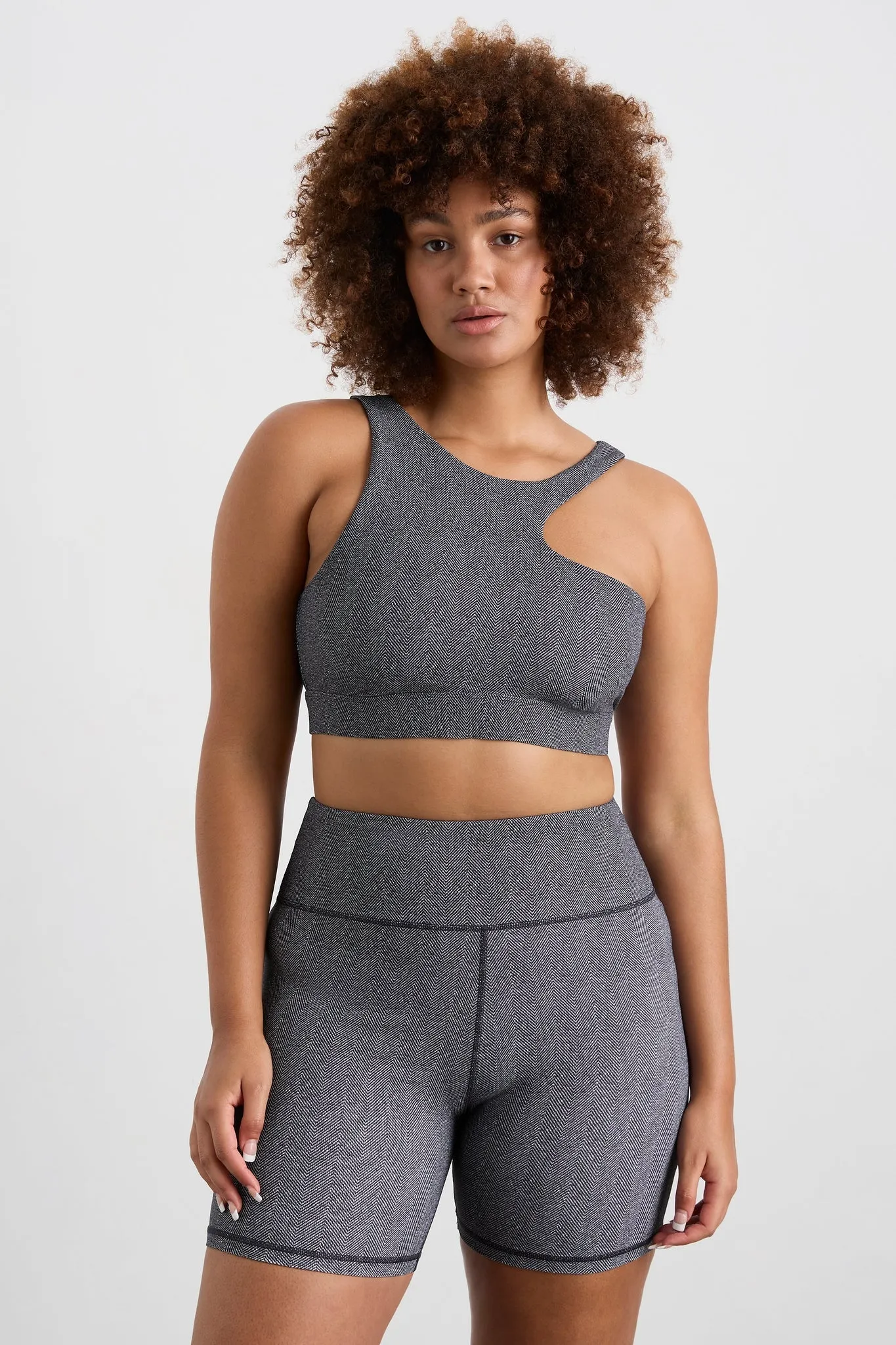 Asymmetric Racer Sports Bra 382