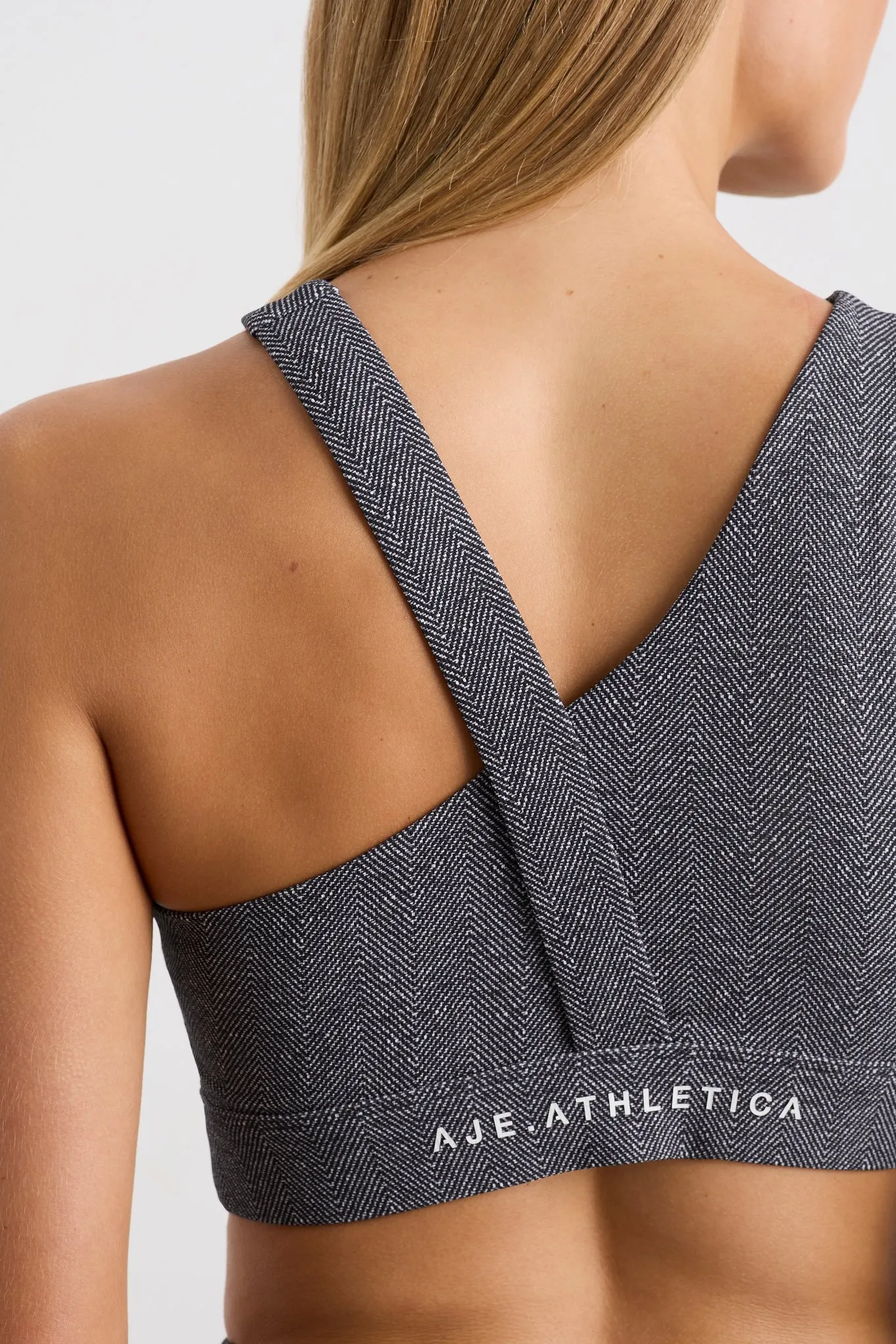 Asymmetric Racer Sports Bra 382