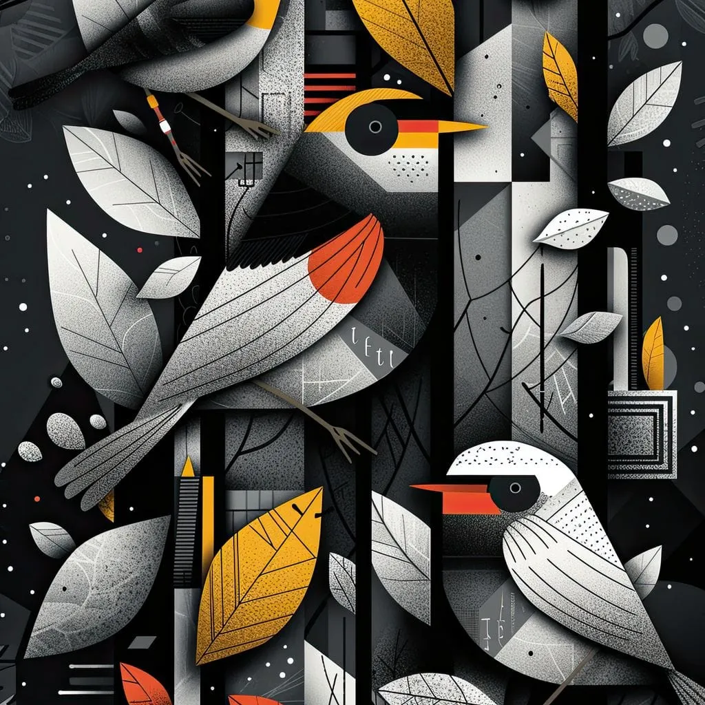 Avian Autumn Symphony