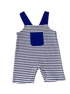 Blue Stripe Jon Jon w/Pocket