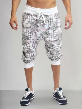 Breathable Printed Sports Shorts