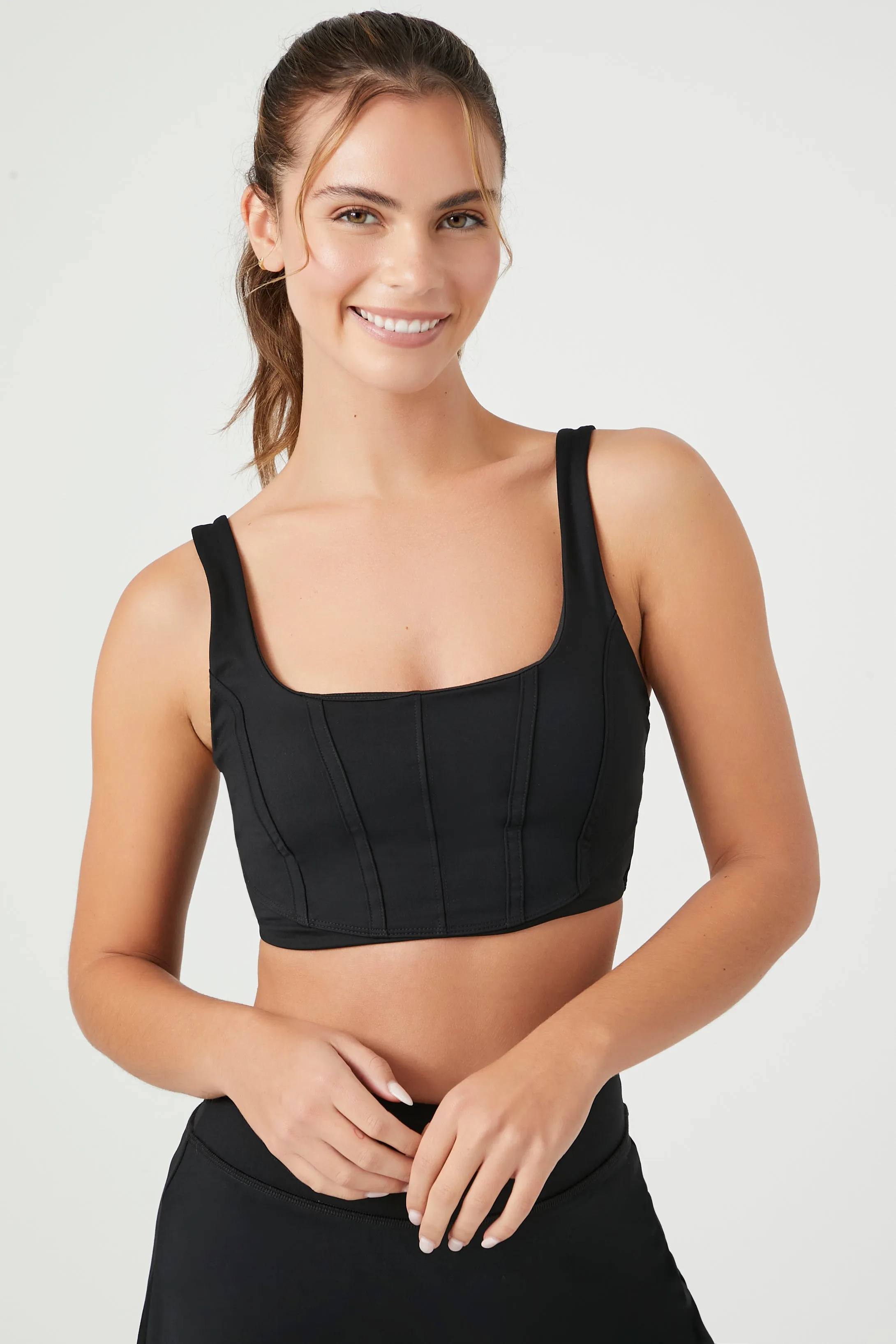 Corset Longline Sports Bra