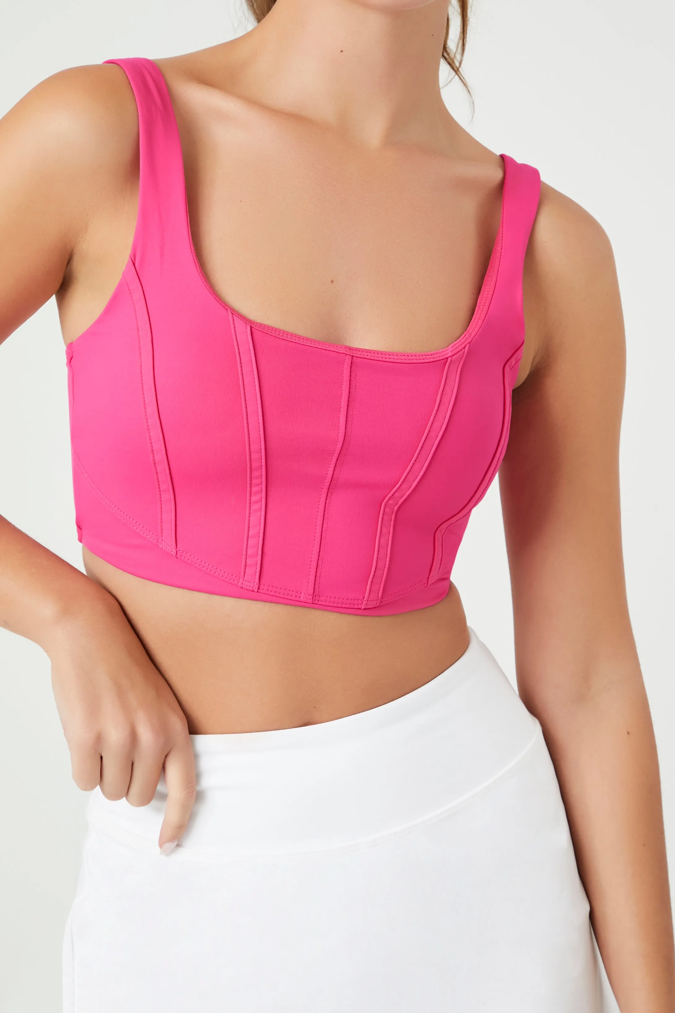 Corset Longline Sports Bra