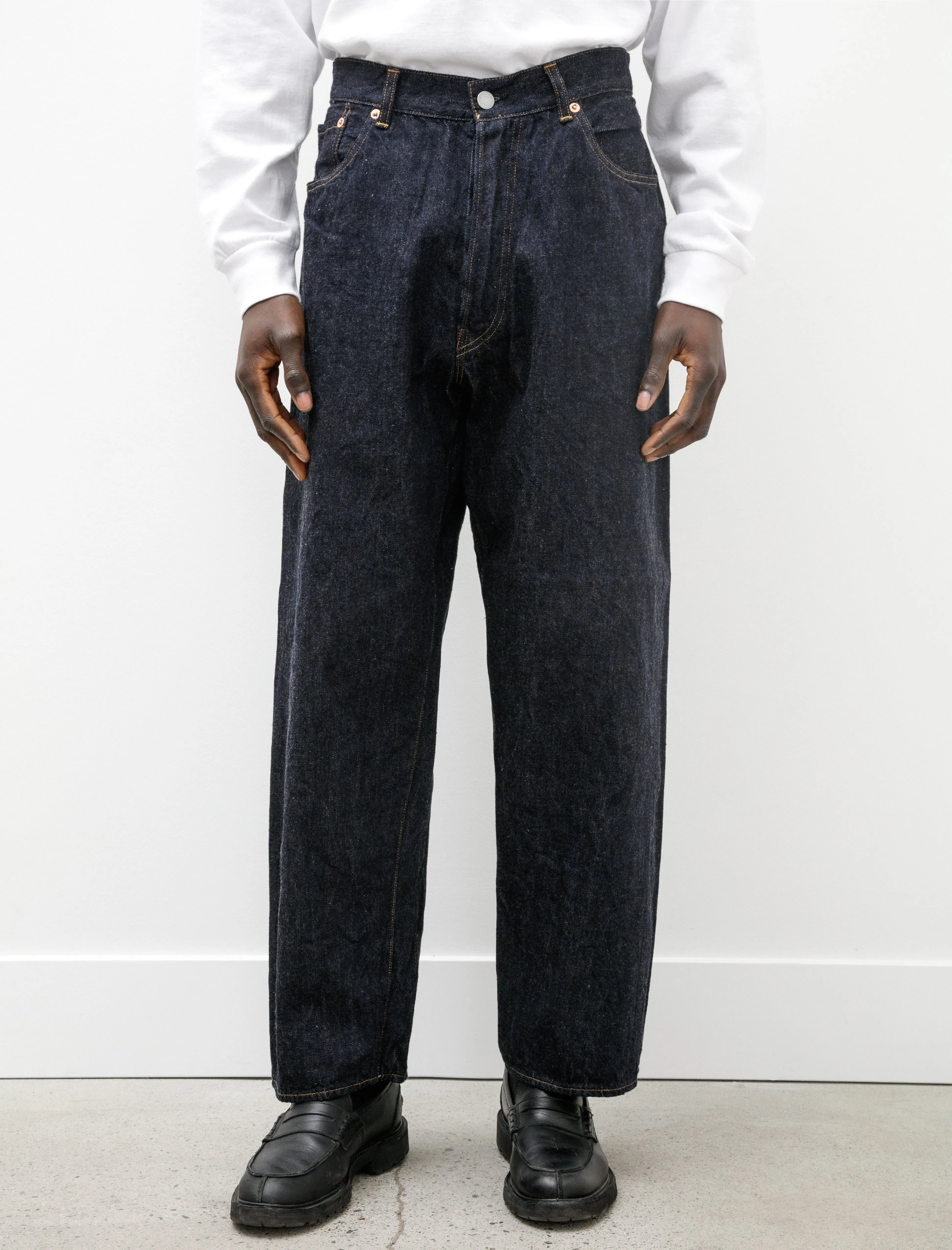 Denim 5P Pants Navy