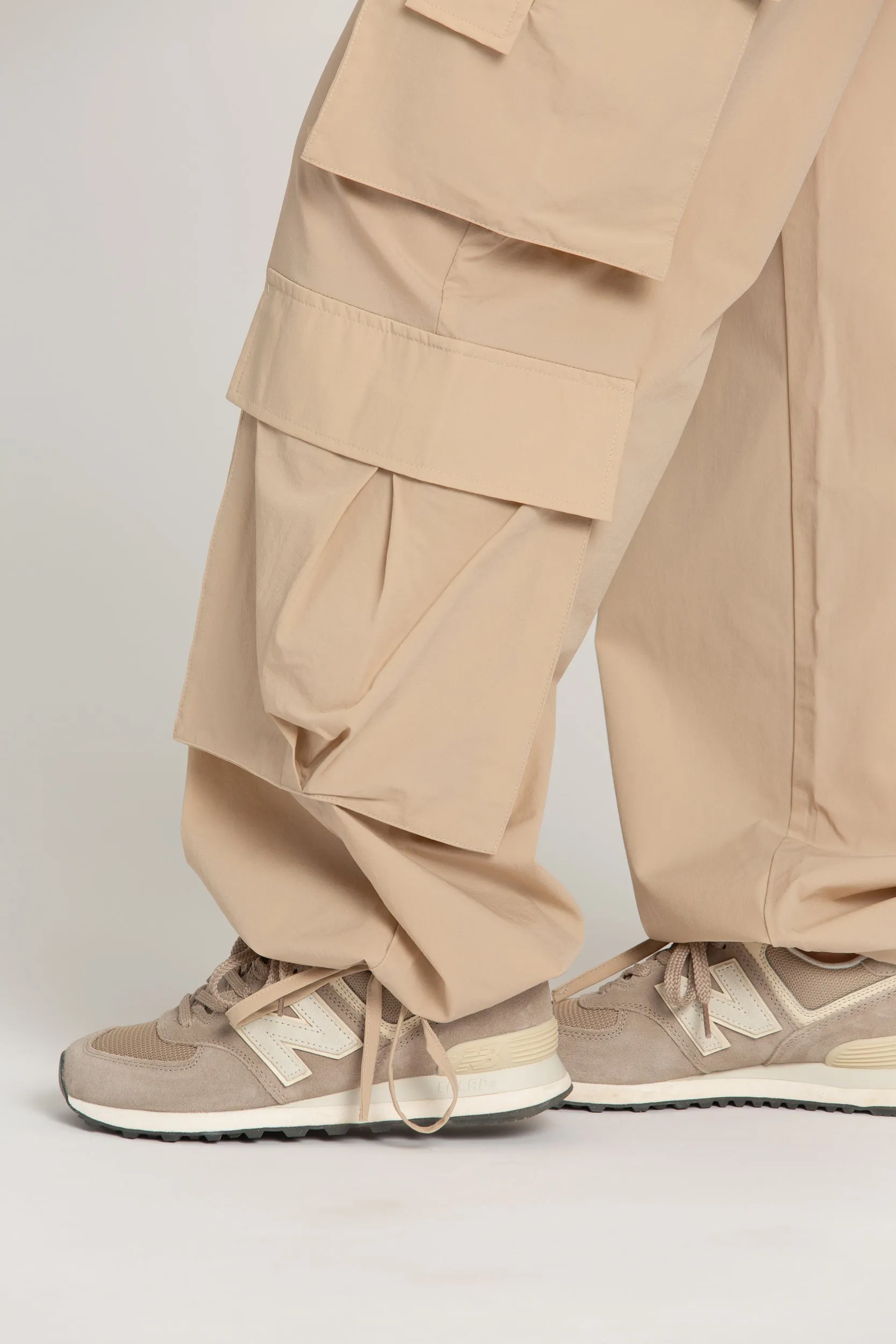 Desert Sand Parachute Pants