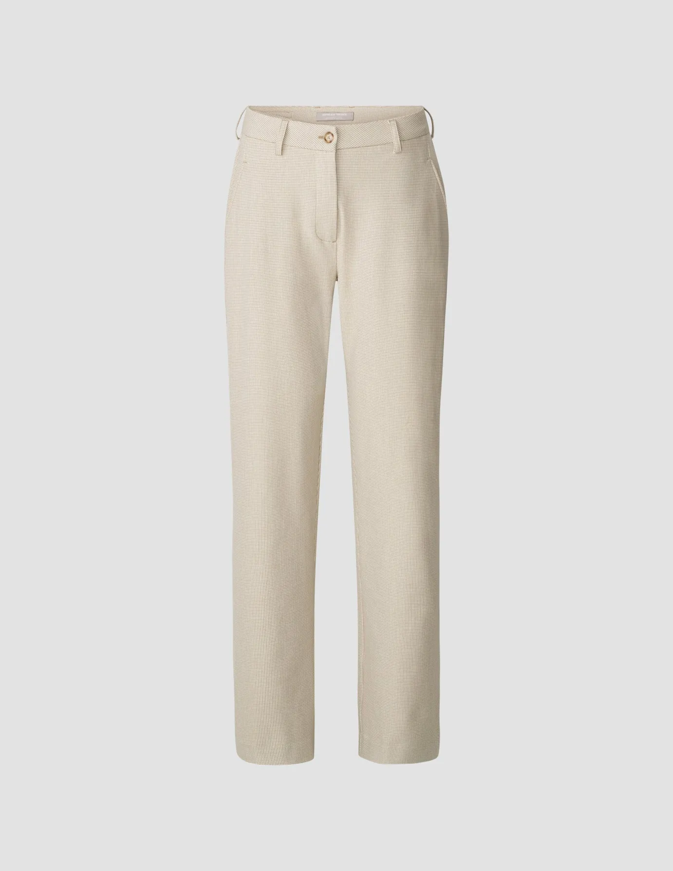 Essential Pants Straight Petite Check