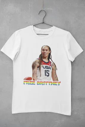 Free Brittney shirt and tumbler.  Brittney Griner. Women’s ball player. Propaganda sucks. Putin sucks.