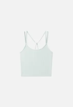 Gemini Rib Halter Cami / Surge