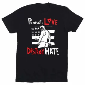 HOMO RIOT Promote Love T-Shirt supporting The Center