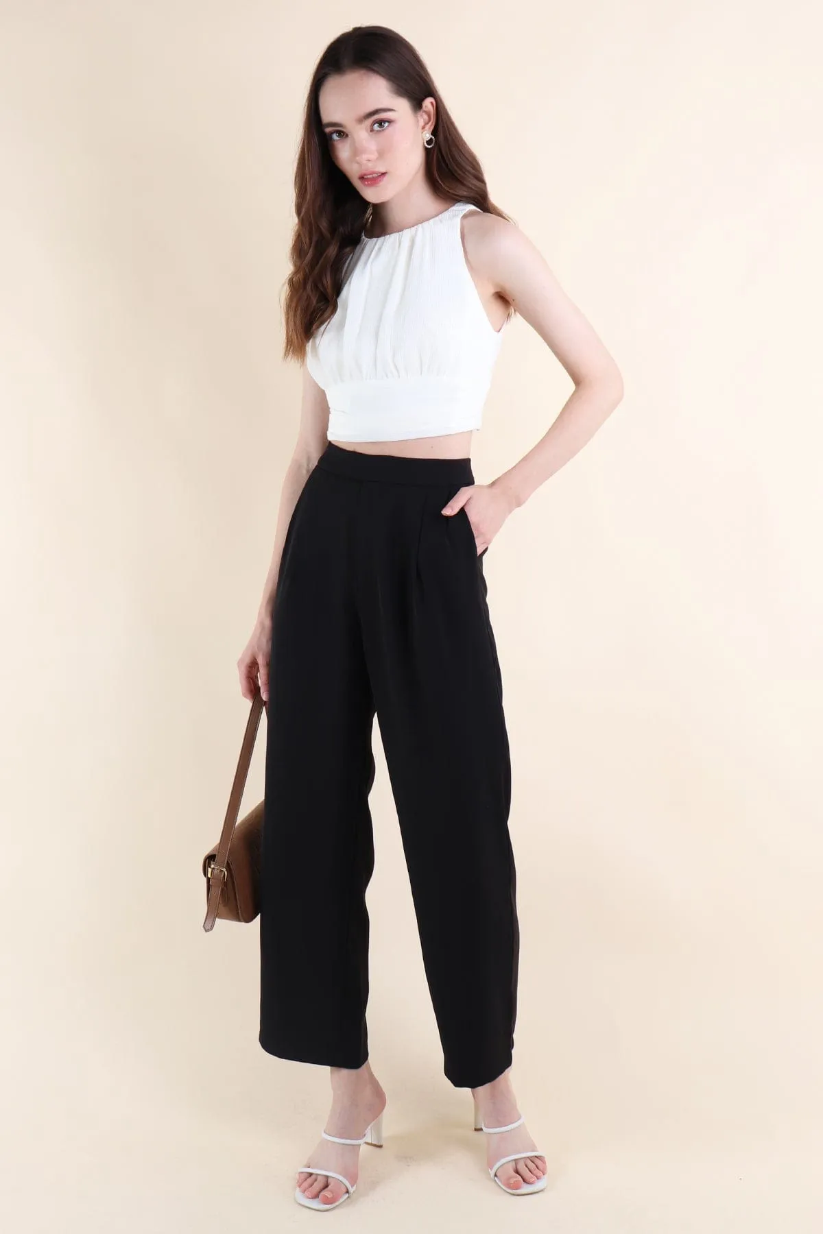 JIRA TROUSER PANTS IN BLACK