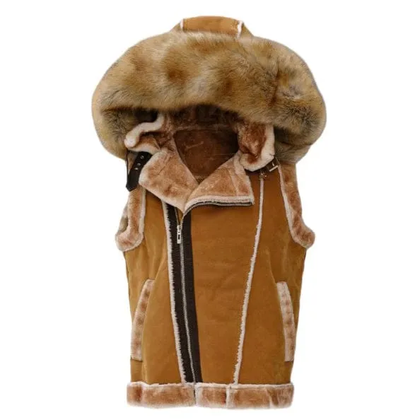 Jordan Craig Denali Shearling Vest (Cognac) - 9373V