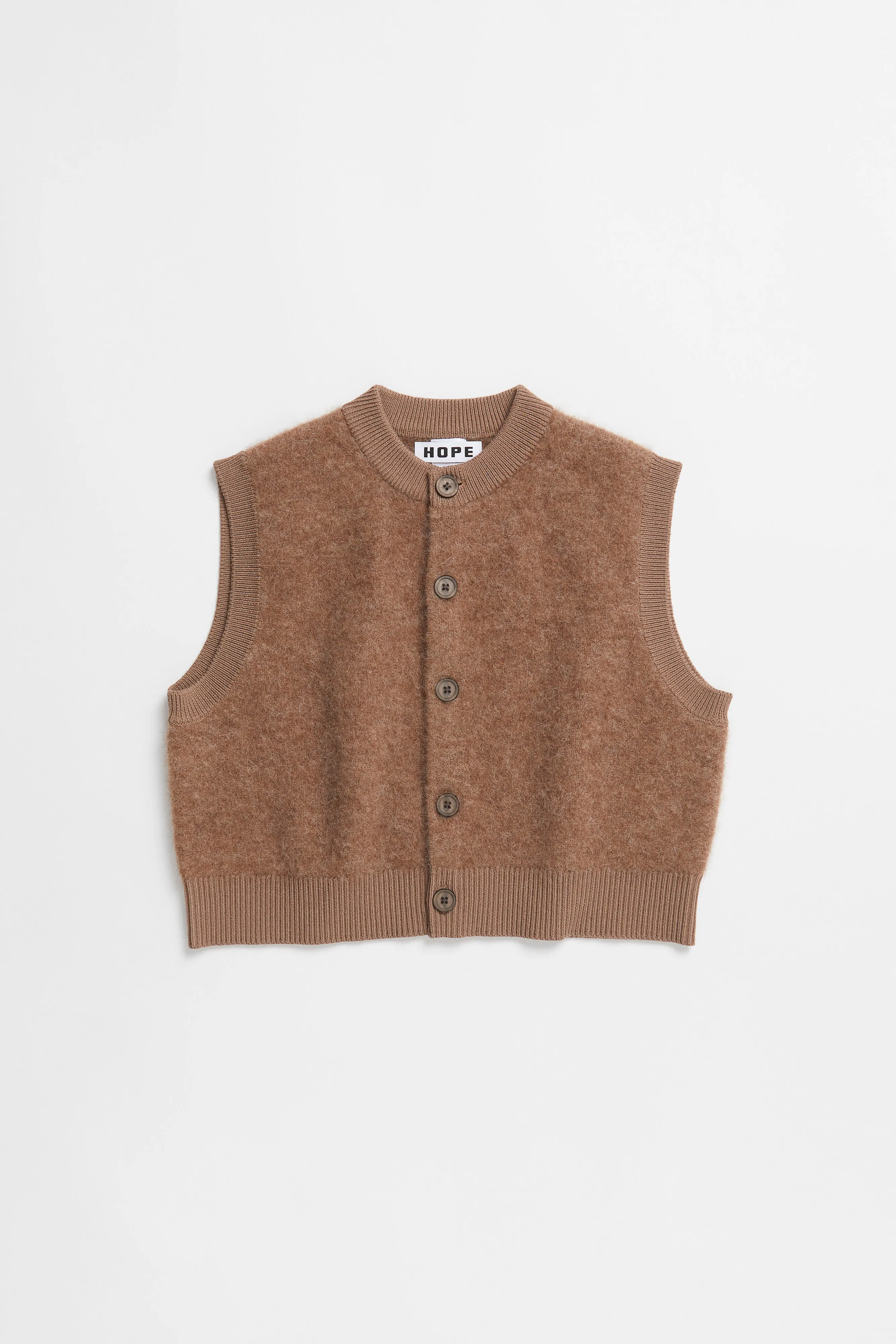 Knitted Alpaca Wool Vest