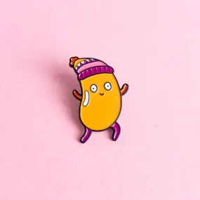 Lesbean — enamel pin