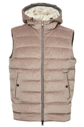 Lucky Cord Hooded Vest