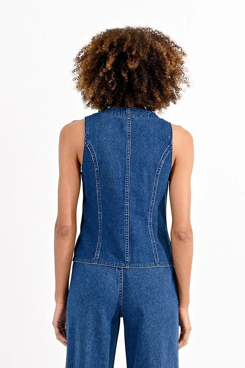 Molly Bracken Denim Vest