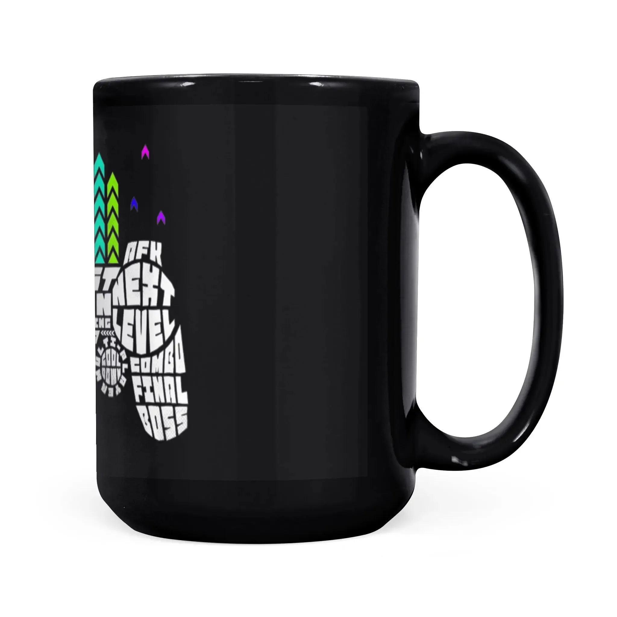 Next Level Black Mug