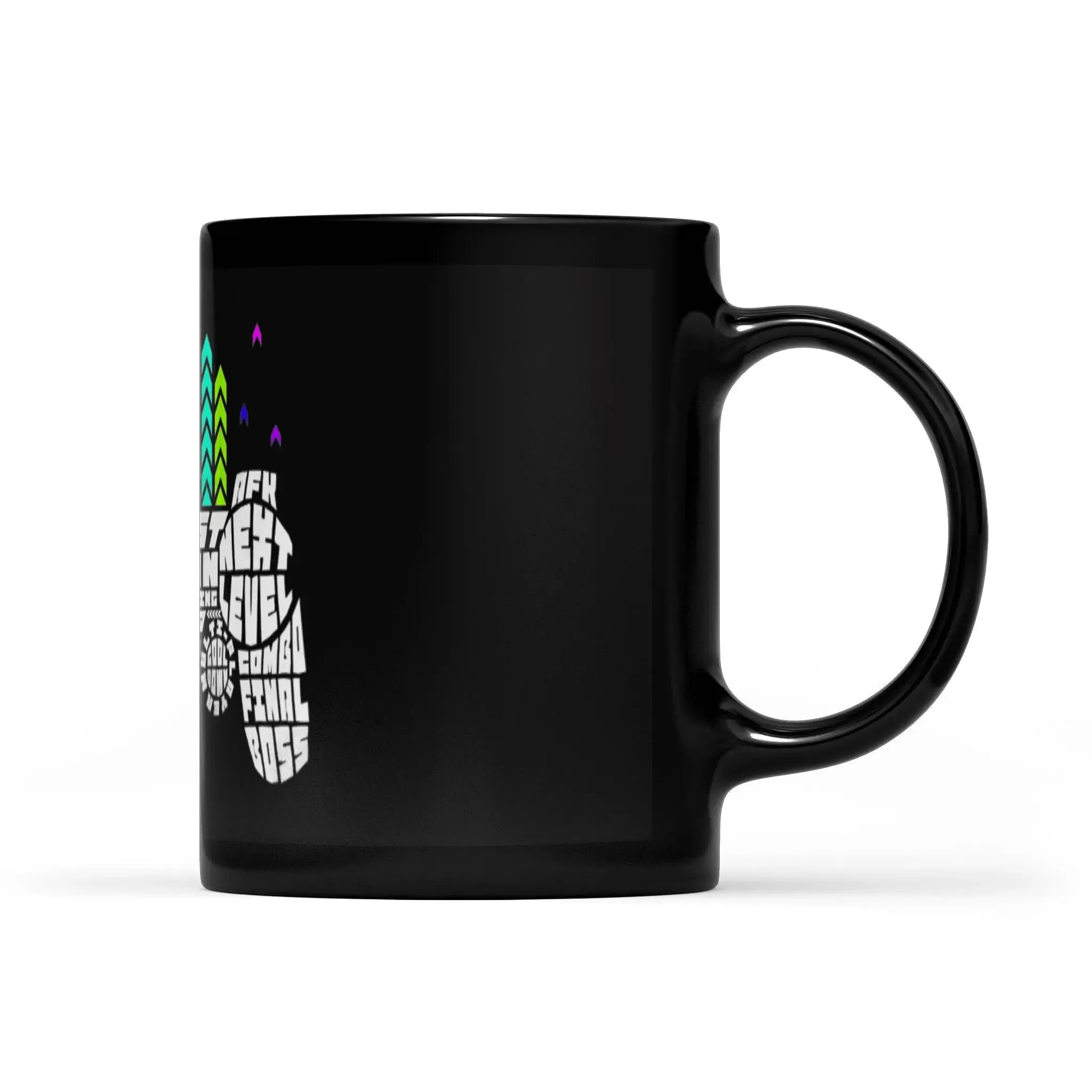 Next Level Black Mug