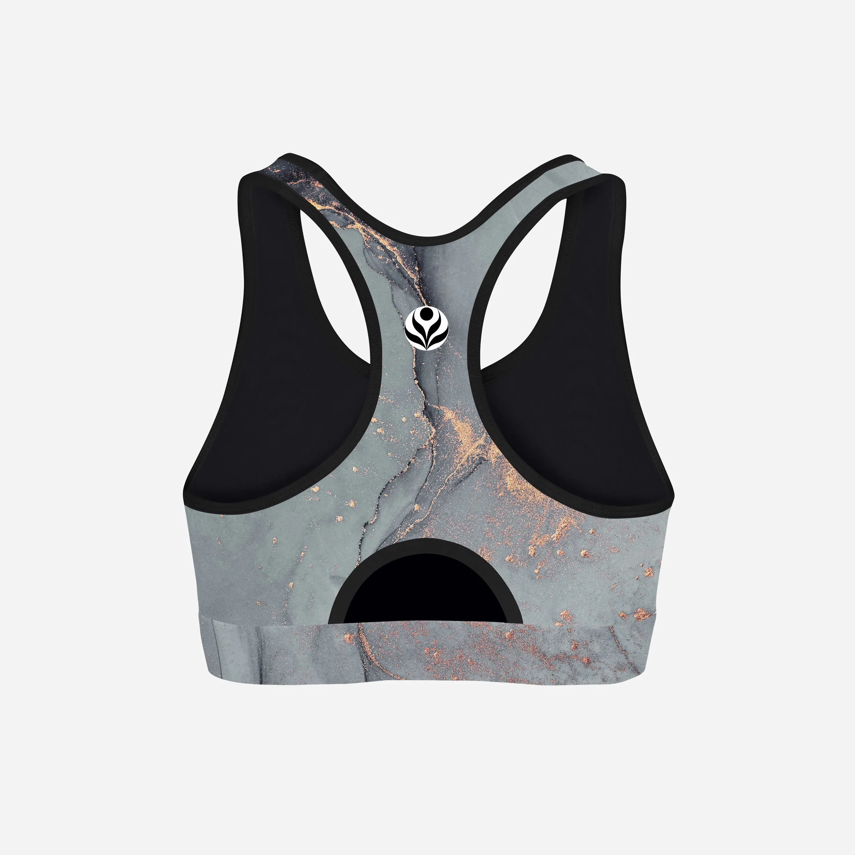 Onyx Marble FITfab - Sports Bra