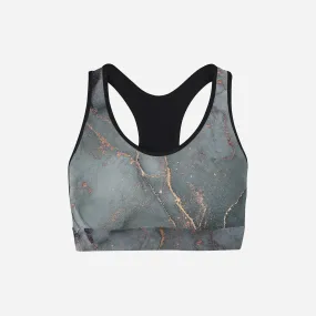 Onyx Marble FITfab - Sports Bra