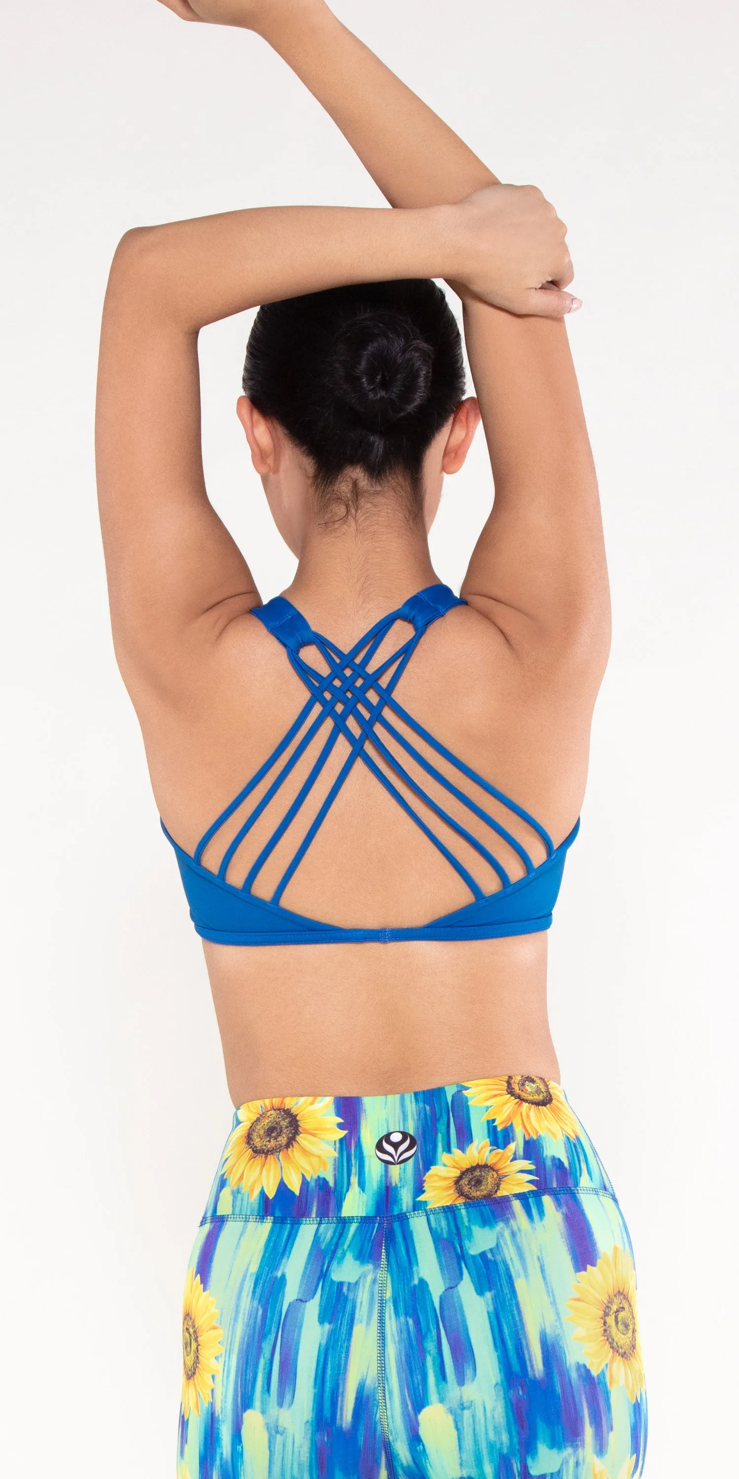 Pacific Blue - Angel Sports Bra