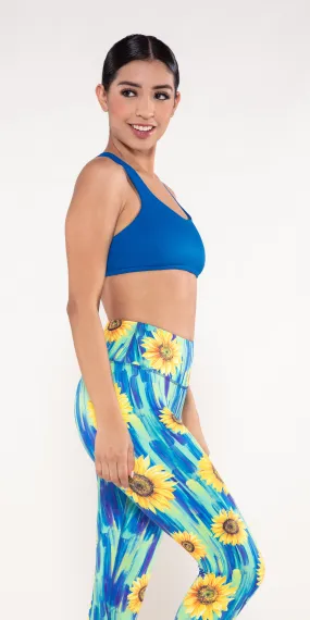 Pacific Blue - Angel Sports Bra