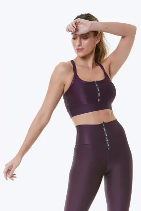 PURPLE ATACAMA SPORTS BRA