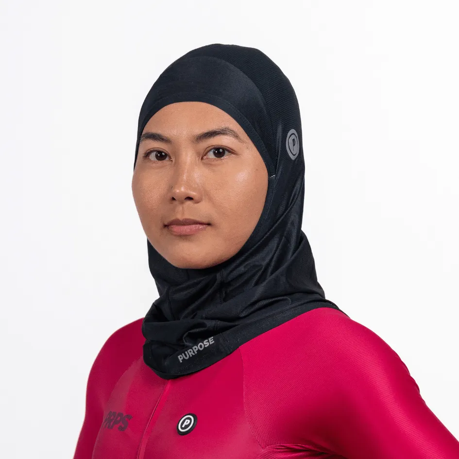 Purpose PRO Performance Hijab - Ultra-Thin Skin Fabric with Micro-Mesh Breathability