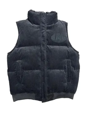 Black Corduroy Rook Vest (VLBS92004)