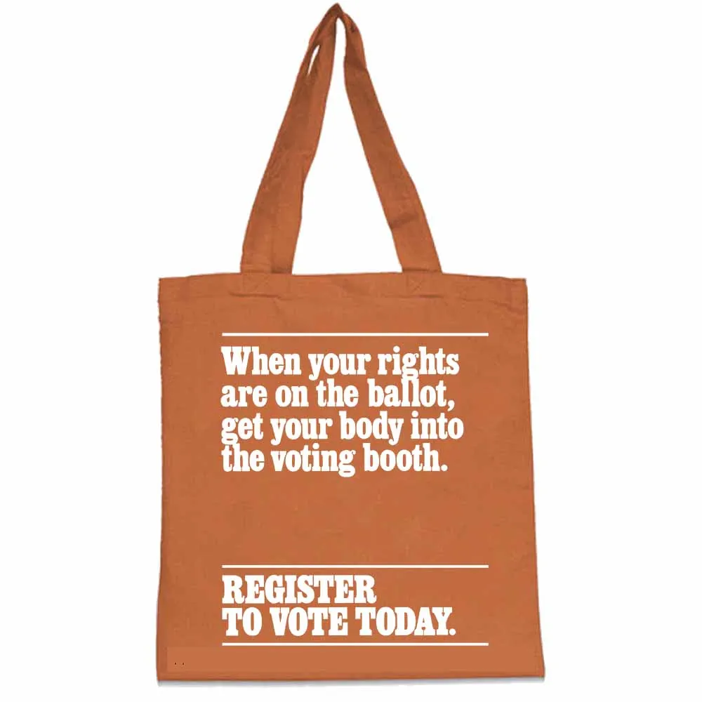 Rights On The Ballot Tote supporting One Institute