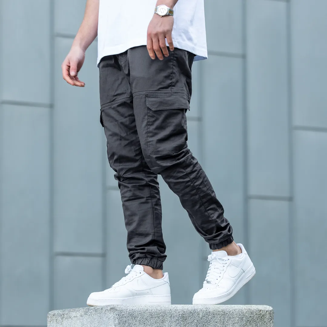 Rivero Cargo Pants - Charcoal