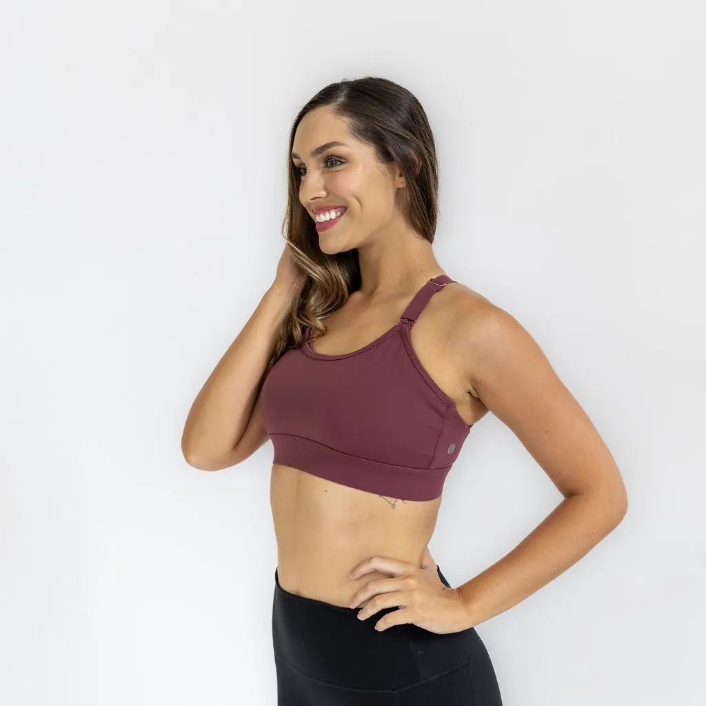 Strappy Back 2.0 Nursing Sports Bra