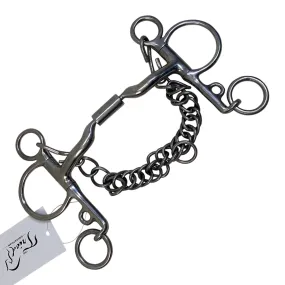 Toklat Myler Level 2 Pelham Low Port Comfort Snaffle  in Stainless Steel - 5