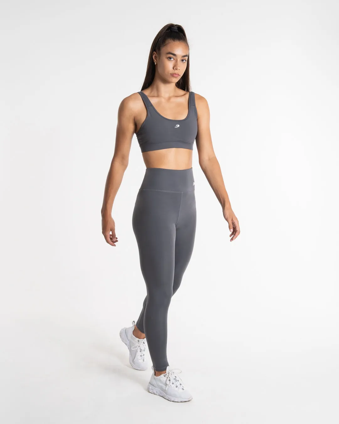 Velez Sports Bra - Charcoal