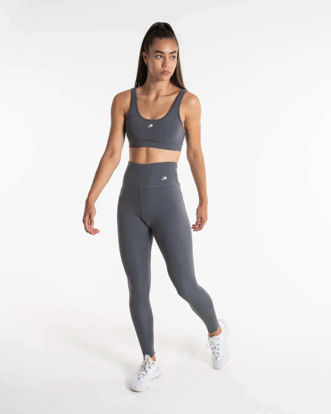 Velez Sports Bra - Charcoal