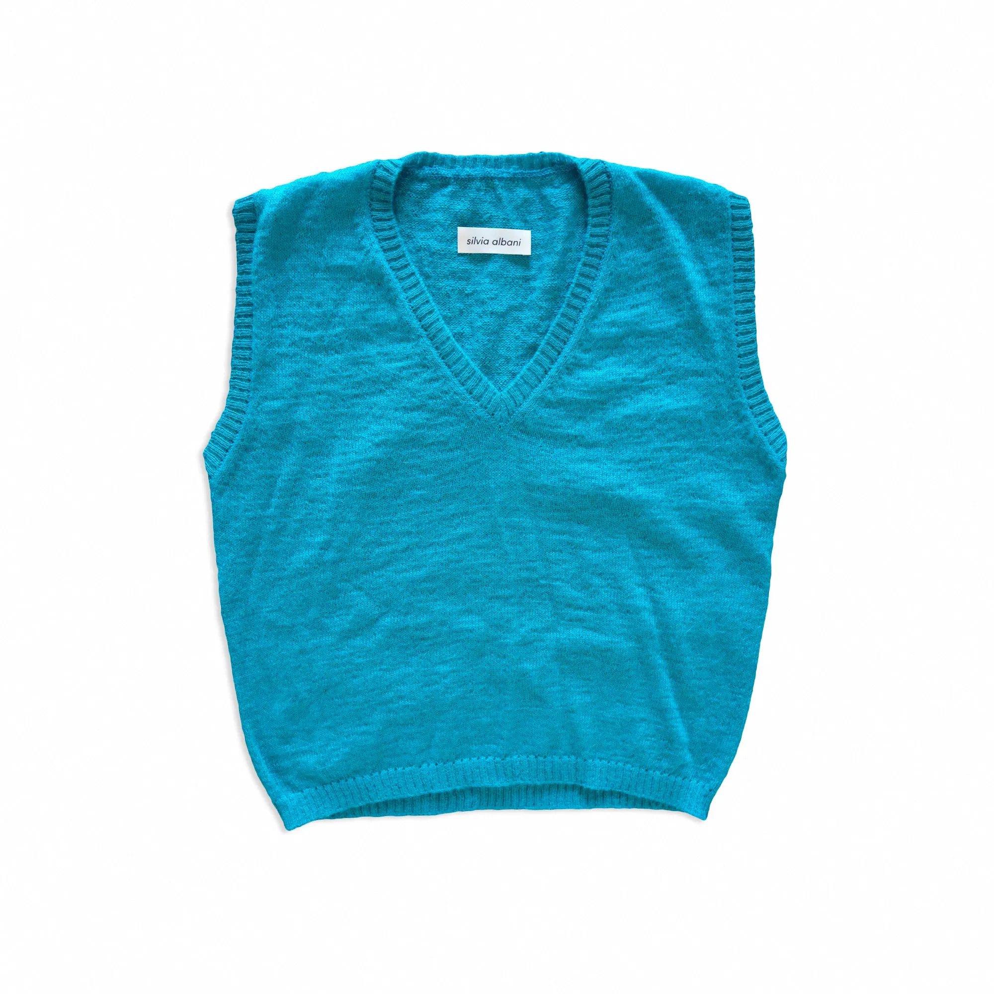 Verditter Blue Vest