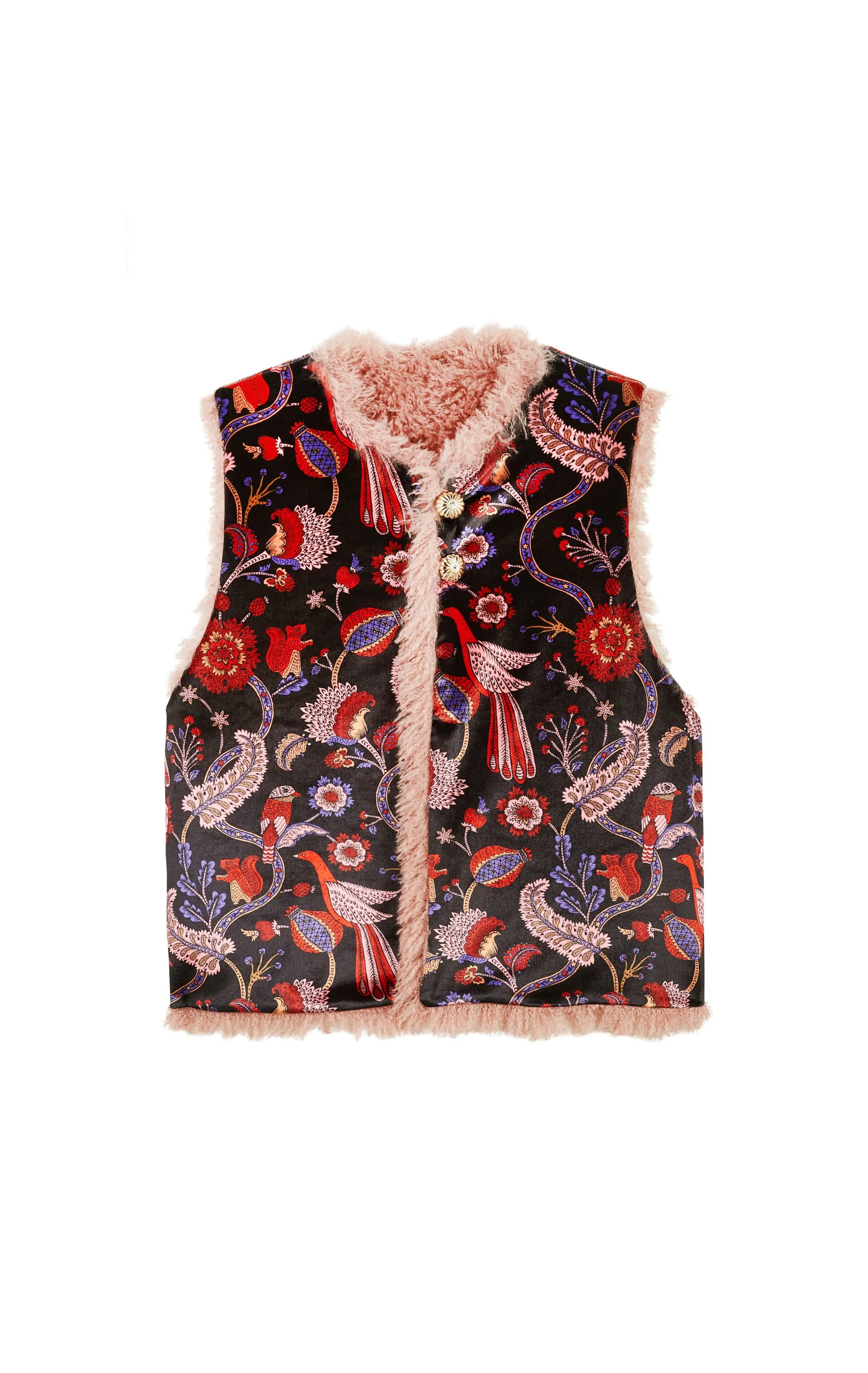 Wild Colbi Vest - Rose